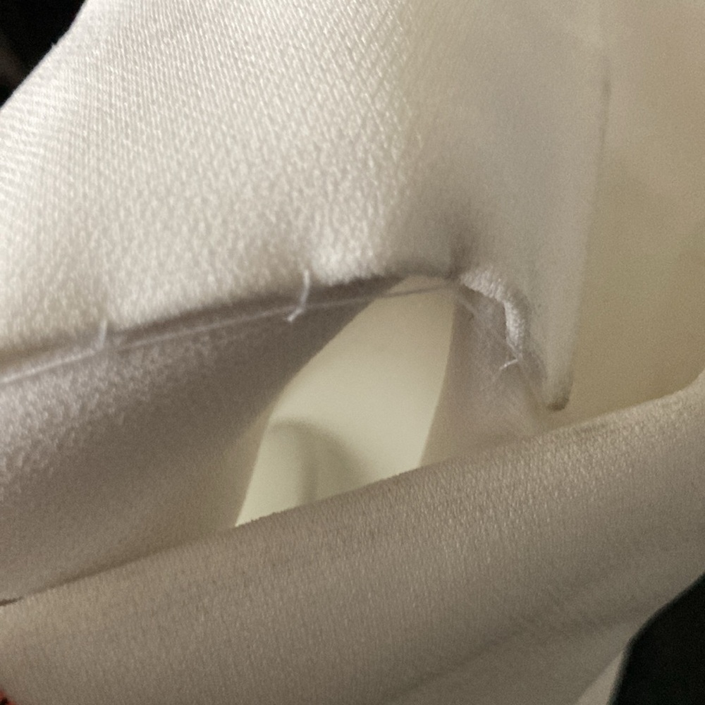 Aritzia Babaton High Waisted White Trouser Pants Size 2 (as Is) - Picture 10 of 10